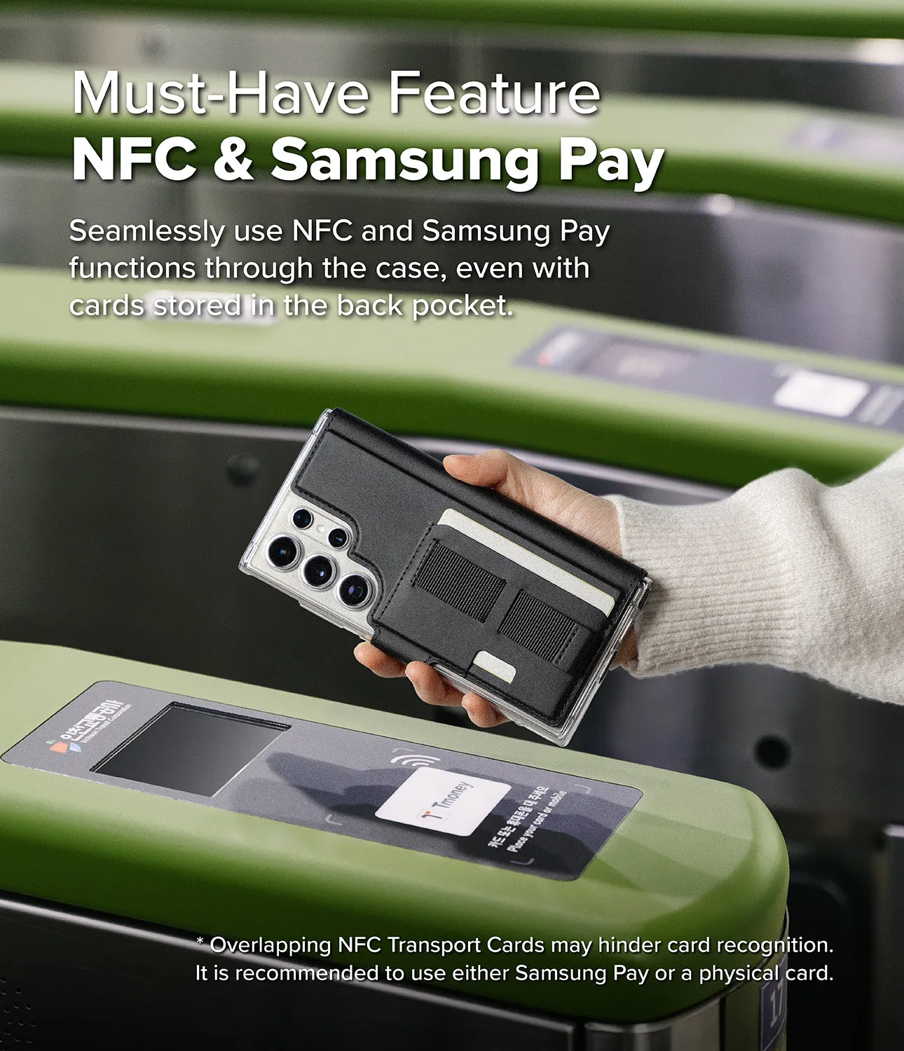 Galaxy S25 Ultra Case | Folio Grip Wallet Magnetic